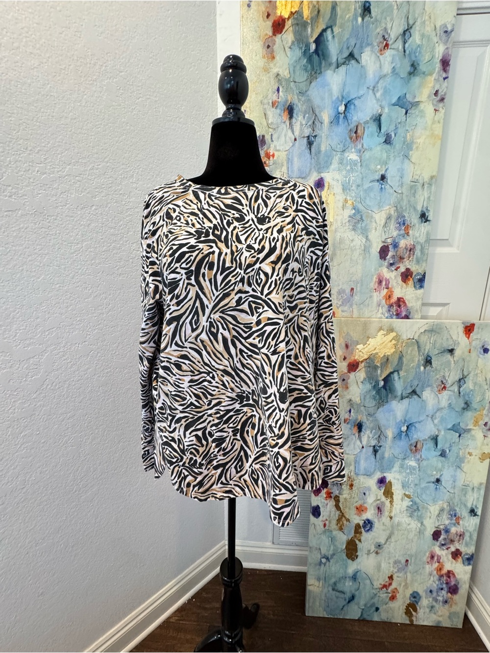 Lilly Pulitzer Sz XXL Blythe Pullover Onyx Can You Zee Me UPF 50